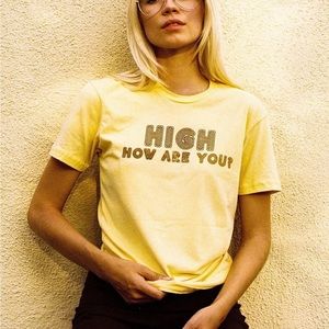 Vintage Tee High How Are You ? Top Knot Goods